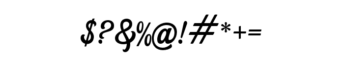 Hundergad-Regular Font OTHER CHARS