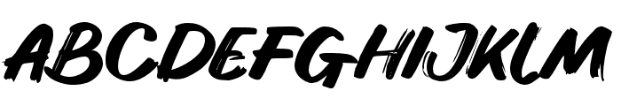 Hunger Font LOWERCASE