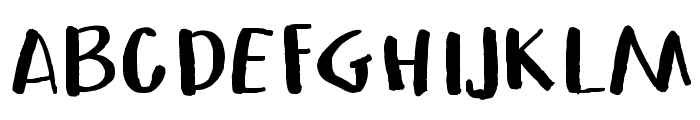 Hunk-Light Font UPPERCASE