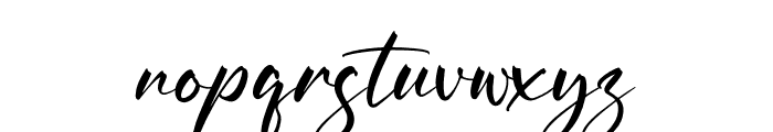 Hunterland Signature Font LOWERCASE