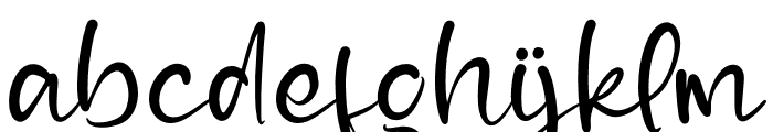 Hunters Fastera Font LOWERCASE