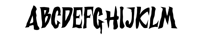 HuntersHalloween Font UPPERCASE