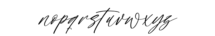 Huntlefal Italic Font LOWERCASE