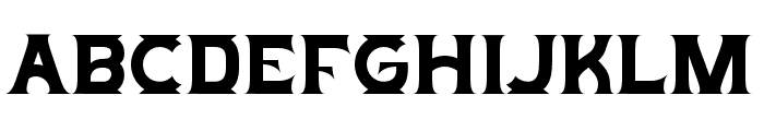 HureMoking-Regular Font LOWERCASE