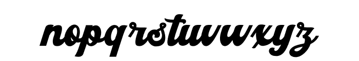 Huron Font LOWERCASE