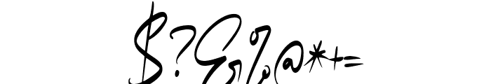Hurrion Script Font OTHER CHARS