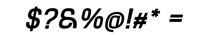 Hurufo & Numero Bold Italic Italic Font OTHER CHARS
