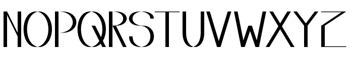 Husain Regular Font UPPERCASE