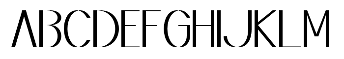 Husain Regular Font LOWERCASE