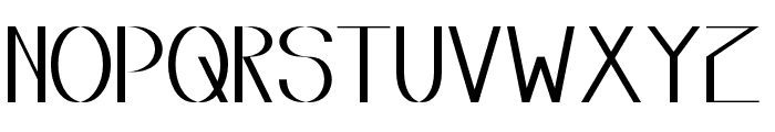 Husain Regular Font LOWERCASE