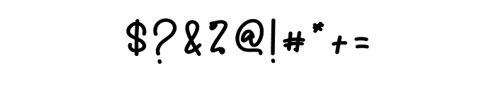 Husband Brithday Font OTHER CHARS