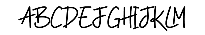 Husband Brithday Font UPPERCASE