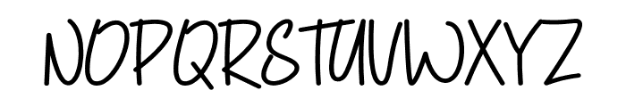 Husband Brithday Font UPPERCASE