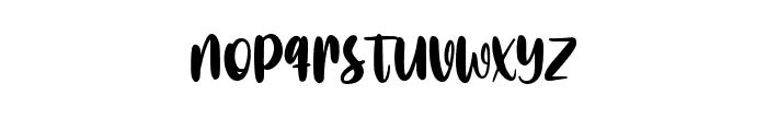 Hustcroft Font LOWERCASE