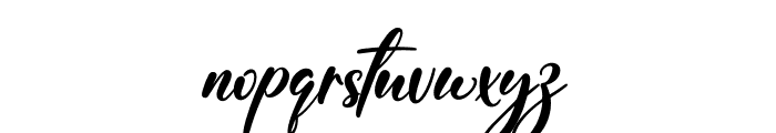 Husthink Font LOWERCASE