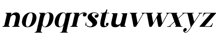 Hustle Actlife Italic Font LOWERCASE