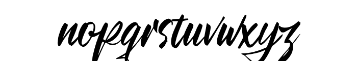 Hustle Authorion Font LOWERCASE