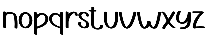 Hustle Note Font LOWERCASE