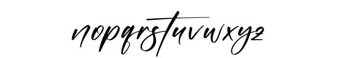Husttman Font LOWERCASE