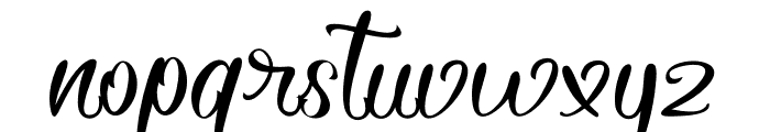 Hustyle Font LOWERCASE