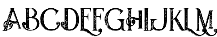 Hydrant Shadow grunge Font UPPERCASE
