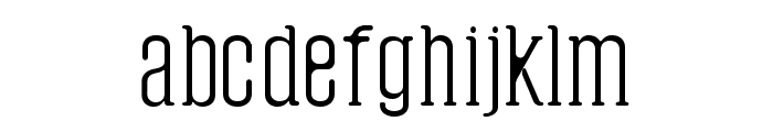 Hyman-LightRound Font LOWERCASE