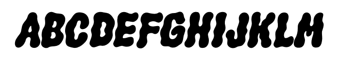 Hyper Bleach Font UPPERCASE