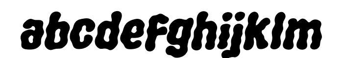 Hyper Bleach Font LOWERCASE