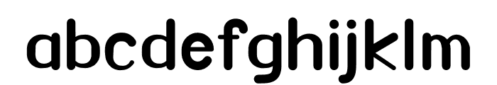 Hyper Flux Font LOWERCASE