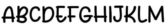 HyperwishRegular Font UPPERCASE