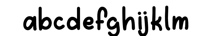 HyperwishRegular Font LOWERCASE