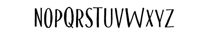 Hypothetica Regular Font UPPERCASE