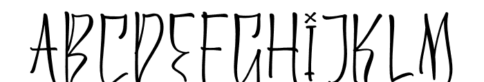 Hysteria Witcher Font UPPERCASE