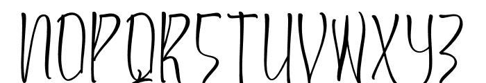 Hysteria Witcher Font UPPERCASE