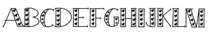 I Fall In Love You Font UPPERCASE