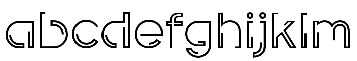 INDEPENDENT Font LOWERCASE