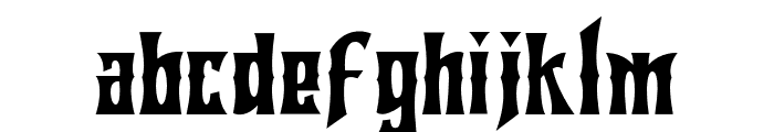 INDIEND Regular Font LOWERCASE