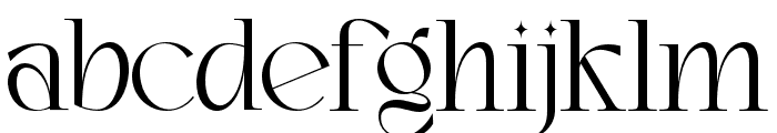 INNOVAR ELEGANT REGULAR Font LOWERCASE