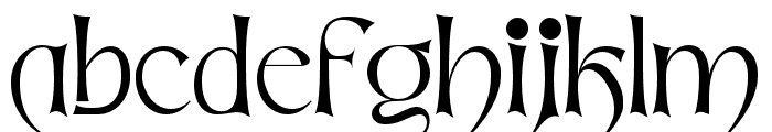 INTRICATE NARRATIVE REGULAR Font LOWERCASE