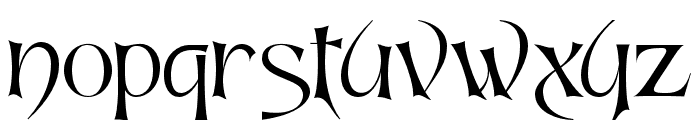 INTRICATE NARRATIVE REGULAR Font LOWERCASE