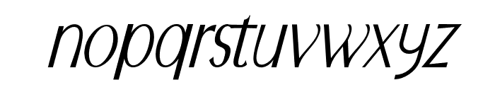 IT Nuvellan Italic Font LOWERCASE