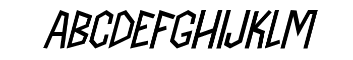 IT Skaldheim Italic Font UPPERCASE