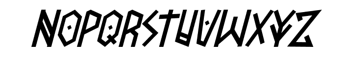 IT Skaldheim Italic Font LOWERCASE