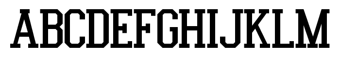 IVERSON-Regular Font UPPERCASE