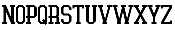 IVERSON-Regular Font UPPERCASE