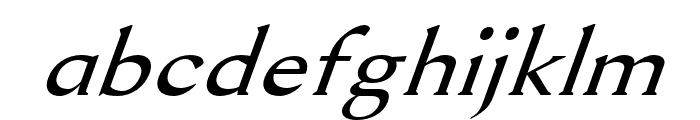 Ibero regular Font LOWERCASE