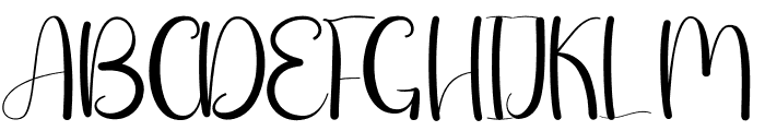 Icebag Font UPPERCASE