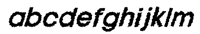 Icetea Italic Font LOWERCASE