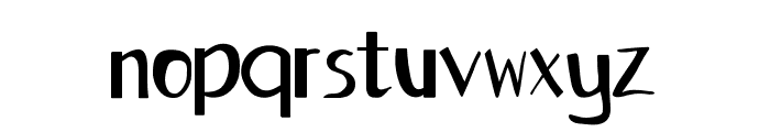 Iconsistent Font LOWERCASE