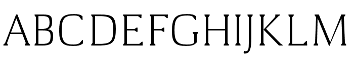 Iffat-Light Font UPPERCASE